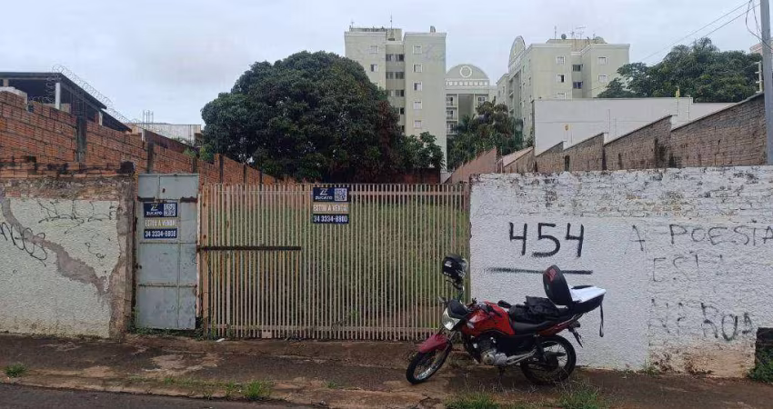 Terreno à venda, 606 m² por R$ 450.000 - Centro - Uberaba/MG