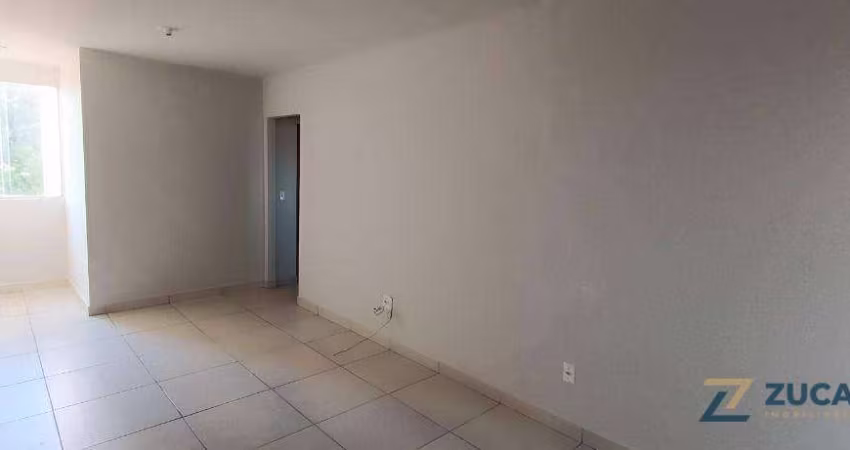 Apartamento com 2 dormitórios para alugar, 66 m² por R$ 1.474,99/mês - Olinda - Uberaba/MG