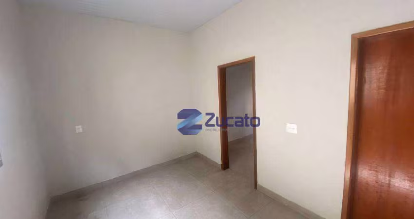 Casa com 2 dormitórios para alugar por R$ 1.016,22/mês - Nossa Senhora da Abadia - Uberaba/MG