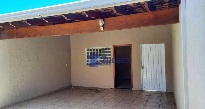 Casa com 2 dormitórios para alugar, 101 m² por R$ 1.754,19/mês - Conjunto Manoel Mendes - Uberaba/MG