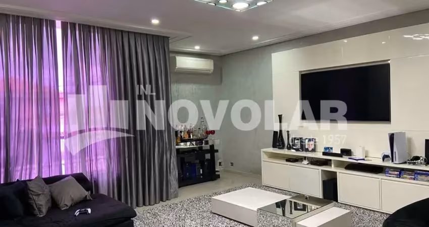 Sobrado elegante, todo planejado com ar condicionado na vila maria, com 3 suítes e 4 vagas cobertas.