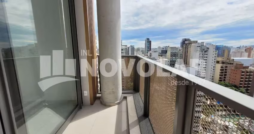 Flat com 1 quarto à venda em Indianópolis, São Paulo 