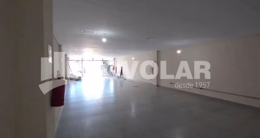 Loja vila gustavo 152m2 de vão livre, recuo frontal com 2 vagas.