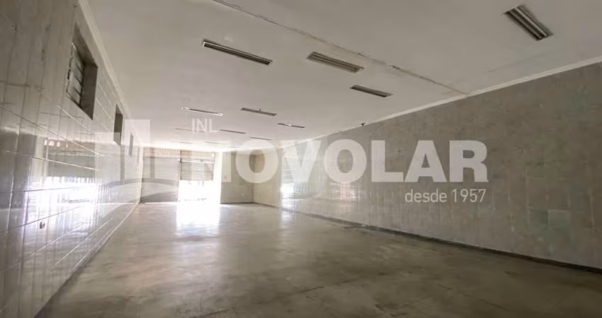 Ampla loja para locação no Parque Boturussu em Avenida Principal. Venha Conhecer.
