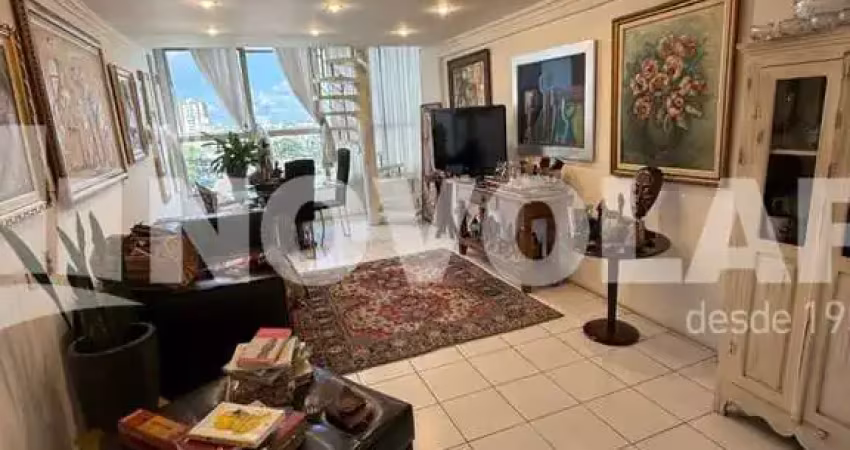 Duplex com terraço gourmet, 3 suítes e 3 vagas à venda em santana