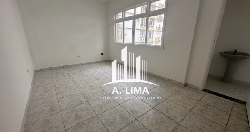 Apartamento Kitnet com 01 dormitório, no bairro Boqueirão em Santos.