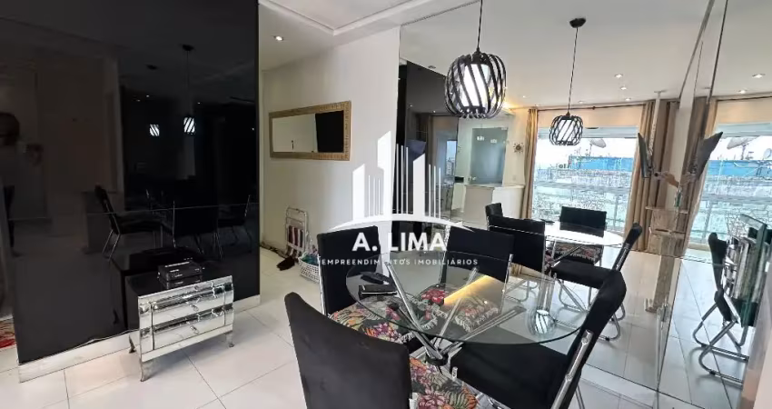 Apartamento 1 dormitório (suíte) mobiliado, bairro Boqueirão em Santos.
