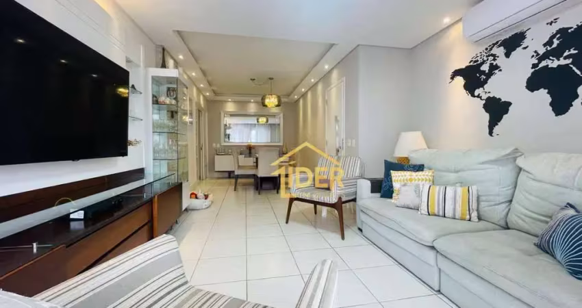 Apartamento com 3 dormitórios à venda, 140 m² por R$ 700.000,00 - Pitangueiras - Guarujá/SP