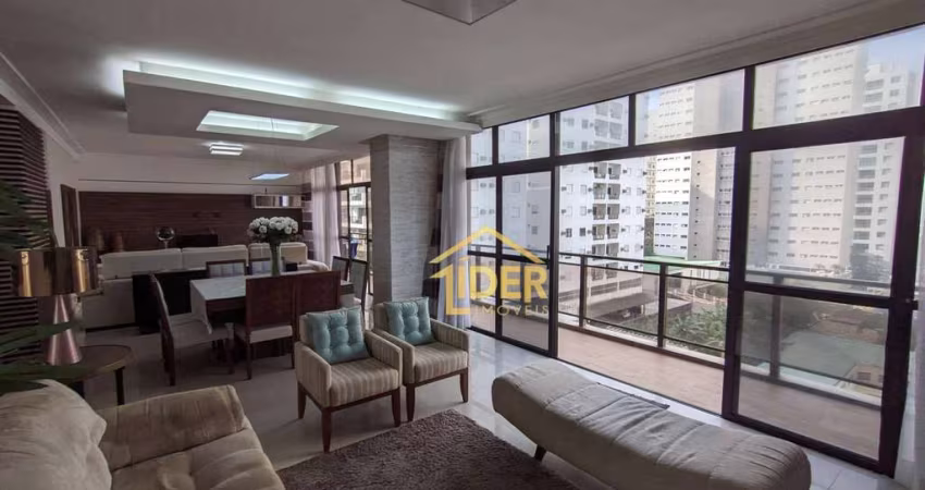 Apartamento com 3 dormitórios para alugar, 151 m² por R$ 8.000,00/mês - Pitangueiras - Guarujá/SP