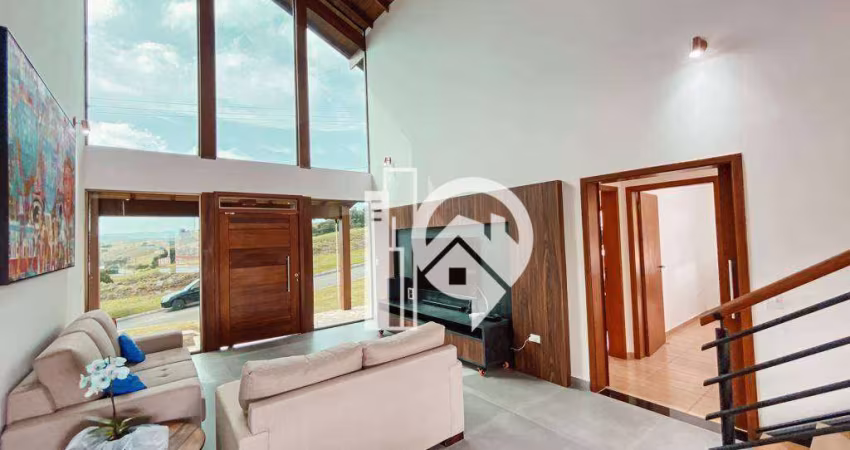 Exuberante Sobrado  com 5 dormitórios à venda, 600 m² por  - Cond. Village Paraibuna - Paraibuna/SP
