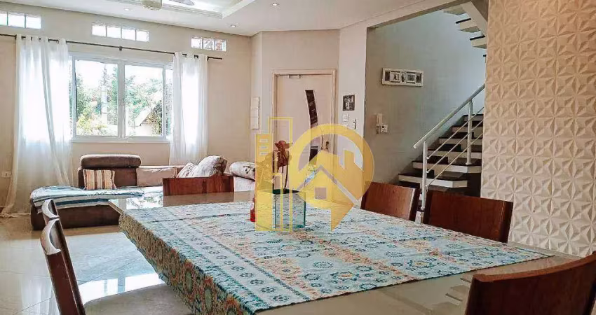 Sobrado com 4 dormitórios à venda, 250 m² - villa branca - jacareí/sp