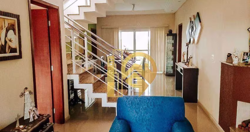 Sobrado  4 dormitórios à venda, 264 m² por r$ 1.390.000 - vila zezé - jacareí/sp