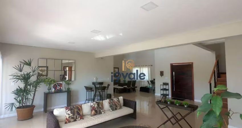 Casa com 3 dormitórios à venda, 550 m² - condomínio parque vale dos lagos - jacareí/sp