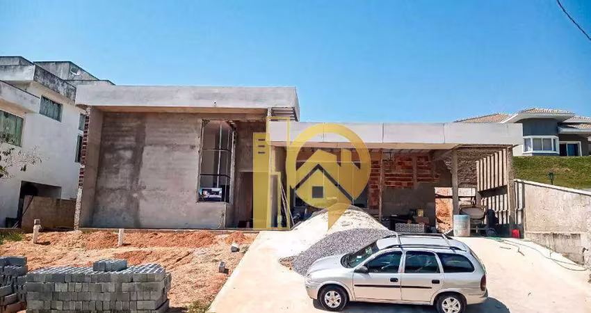 Casa térrea  com 3 dormitórios à venda, 250 m²  - vale dos lagos- jacareí/sp