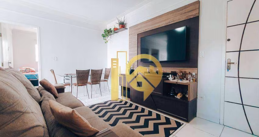 Apartamento amplo com 2 dormitórios à venda, 67 m² - Centro - Jacareí/SP