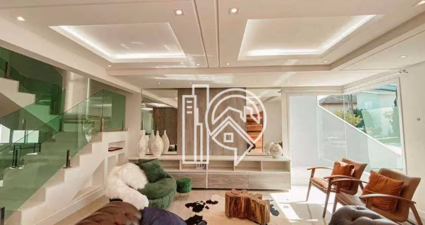 Casa com 4 suítes à venda, 340 m² - villa branca - jacareí/sp