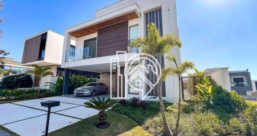 Casa com 5 dormitórios à venda, 390 m² - condomínio residencial alphaville - são josé dos campos/sp