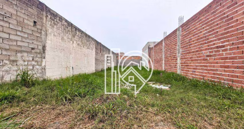 Terreno Comercial à venda, 224 m² - Residencial Parque dos Sinos - Jacareí/SP