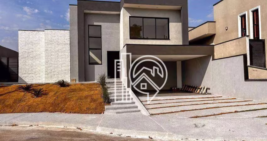 Casa com 3 dormitórios, 168 m² - condomínio terras do vale - caçapava/sp