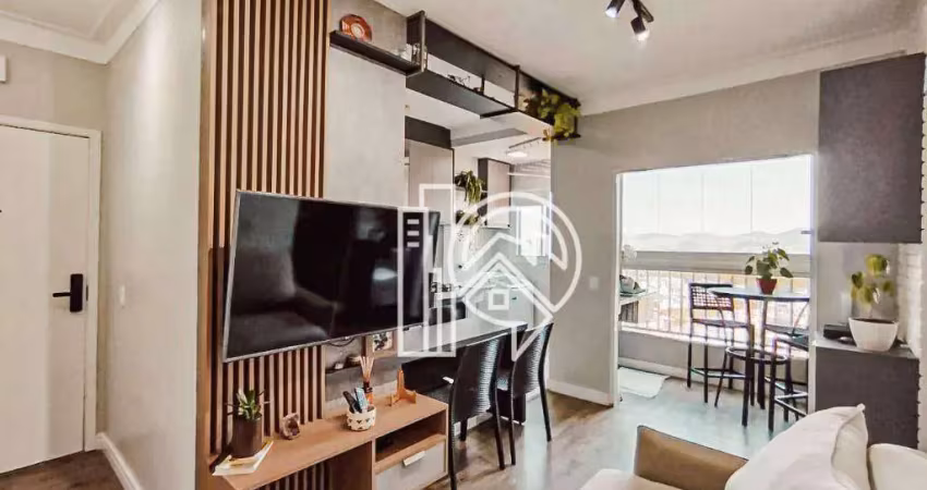 Apartamento 2 dormitórios à venda, 52 m² urbanova s.j, campos/sp