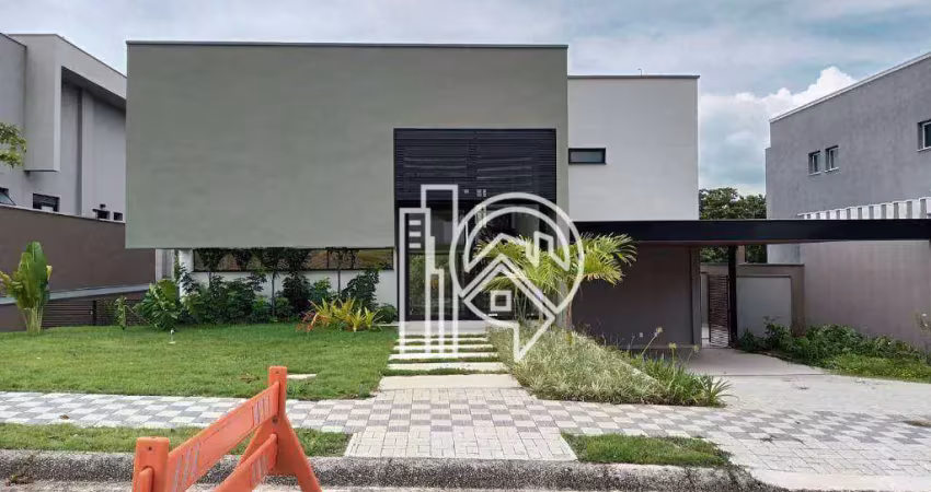 Casa com 4 dormitórios à venda, 370 m²- condomínio reserva do paratehy - s j campos/sp