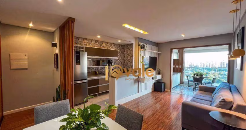 Apartamento MOBILIADO 1 dormitório LOCAÇÃO 57m² Icon Vila Ema em São José dos Campos, interior de SP