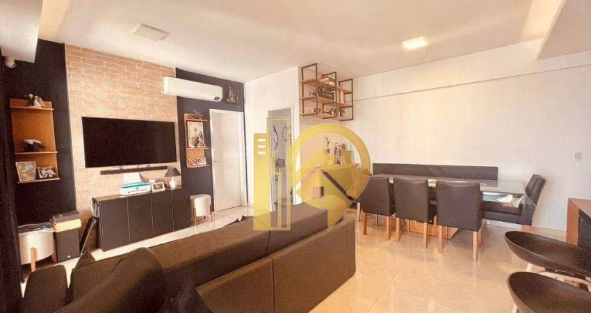Apartamento com 2 dormitórios, 99 m² - venda ou aluguel por R$ 7.100/mês - Jardim Aquarius - São José dos Campos/SP