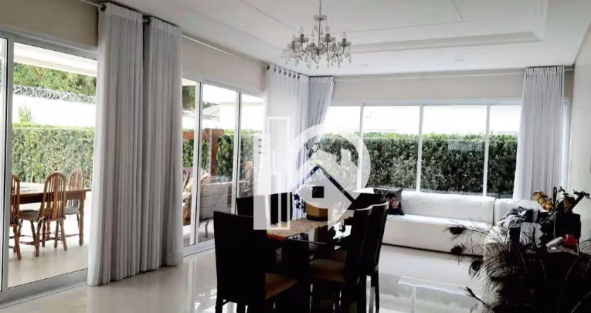 Sobrado com 4 suítes, 470 m² - venda - condomínio terras de santa clara - jacareí/sp