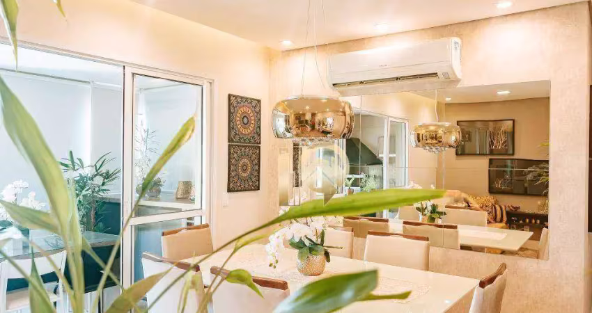 Apartamento mobiliado 3 dormitórios locação 99m² terraços jardim colinas sjcampos sp