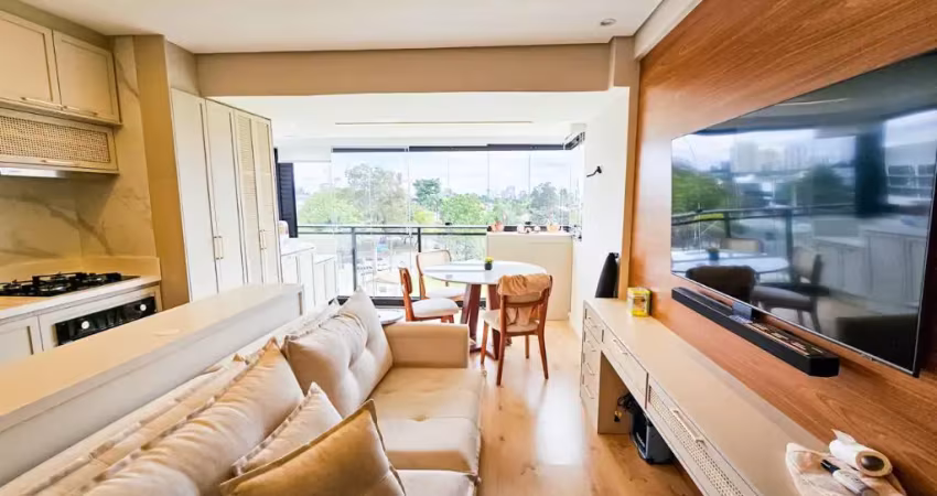 Apartamento à venda em alphaville com 2 suítes  -porteira fechada