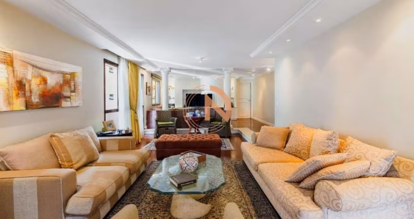 Apartamento de 160 metros, com 3 suítes, ampla varanda, 2 vagas e gerador