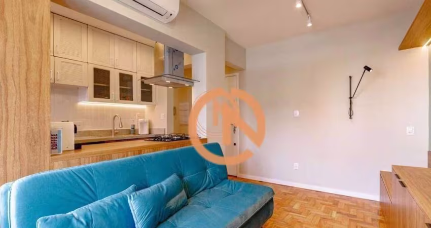 Apartamento Reformado 1 quarto (1 suíte) no Itaim Bibi