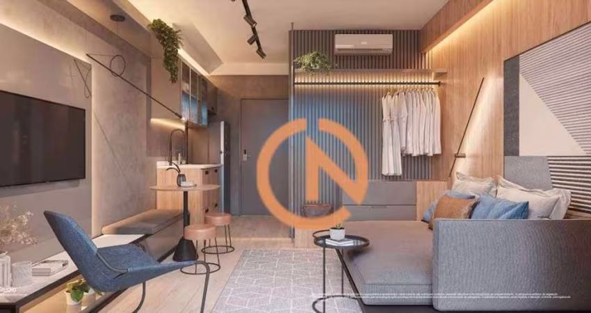 Apartamento com 1 dormitório à venda, 23 m² por R$ 339.000,00 - Santa Cecília - São Paulo/SP