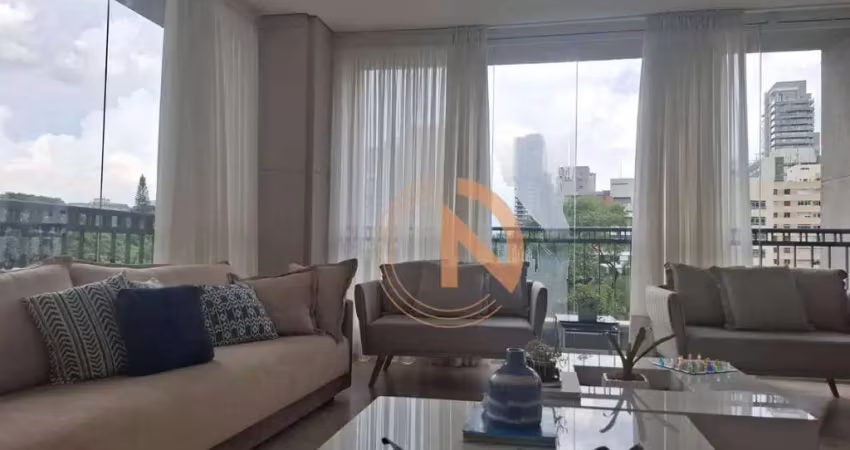Apartamento de alto padrão com 3 suites e lazer completo em moema