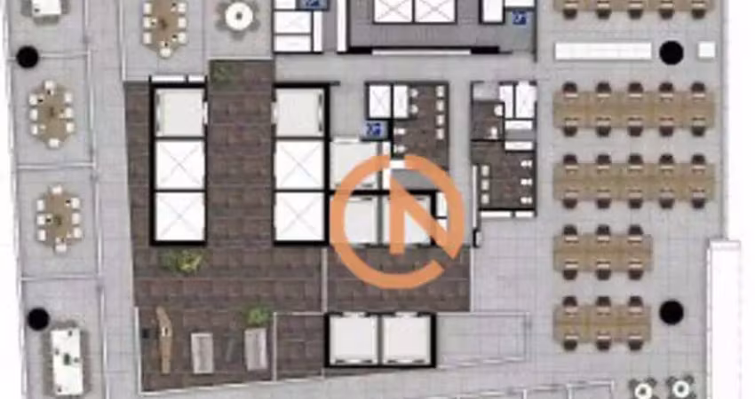 Conjunto comercial para locação, itaim bibi, são paulo - cj2095.