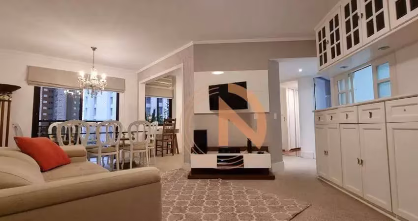 Apartamento moema, com varanda, 3 dormitórios, 1 suíte com closet e 2 vagas de garagem
