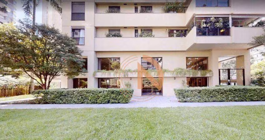 Apartamento de 236m², amplo e iluminado, com 3 suítes, 6 banheiros, 2 salas e 4 vagas