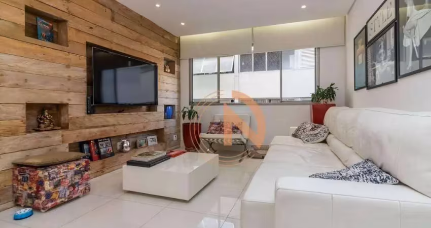 Apartamento reformado com 97m², 3 quartos, sendo 1 suíte e 1 vaga coberta