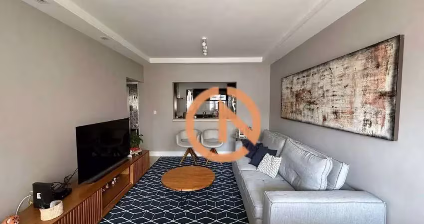 Apartamento com 3 dormitórios à venda, 114 m² por r$ 1.300.000,00 - moema - são paulo/sp