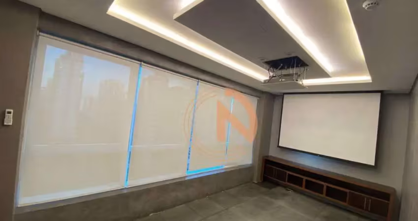 Sala comercial para alugar na Avenida Lavandisca, Indianópolis, São Paulo