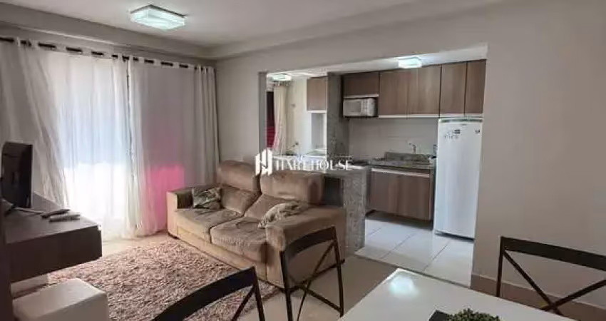Apartamento mobiliado para locação no edifício harmonia - 3.500,00