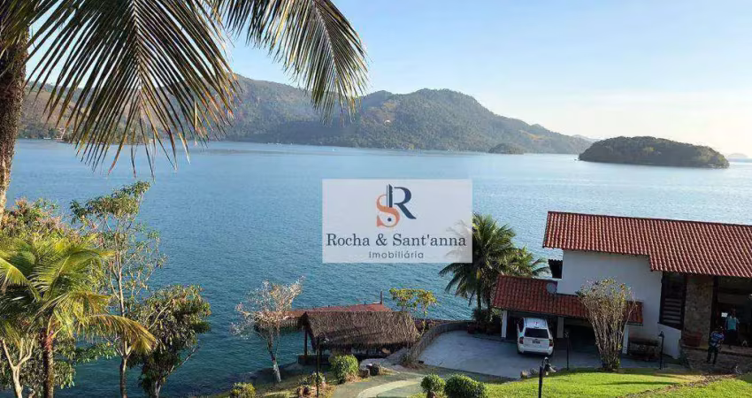 Sobrado com 5 dormitórios, 1000 m² - venda por r$ 8.000.000,00 ou aluguel por r$ 36.000,00/mês - ponta da cruz - angra dos reis/rj