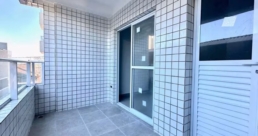Apartamento novo de 1 dormitório, no Bairro Vila Mirim em Praia Grande