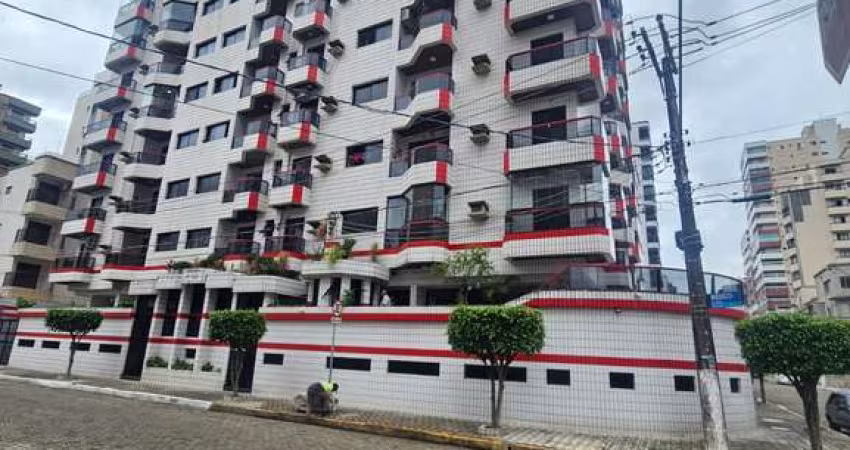 Apartamento à venda na Guilhermina, Praia Grande-SP: 2 dormitórios, 1 suíte, 1 vaga de garagem e 84m² de área, 3 varandas!