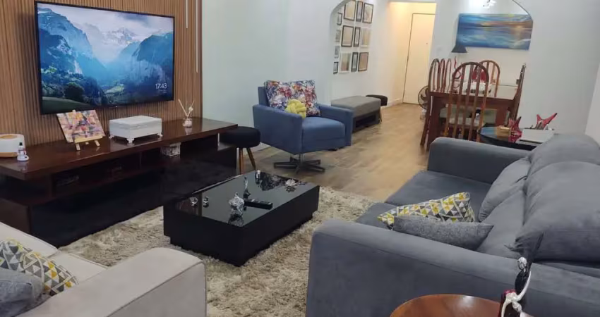 Apartamento à venda em praia grande-sp, bairro ocian: 3 quartos, 1 suite, 2 salas, 1 banheiro, 2 vagas de garagem, 136,21 m², mobiliado.