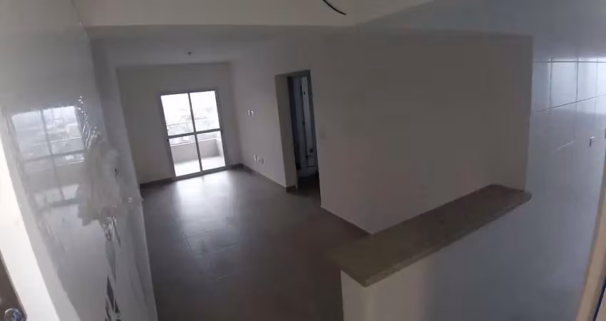 Apartamento à venda em praia grande-sp, bairro aviação. 2 quartos, 1 suite, 1 sala, 1 banheiro, 1 vaga na garagem. área de 63m².