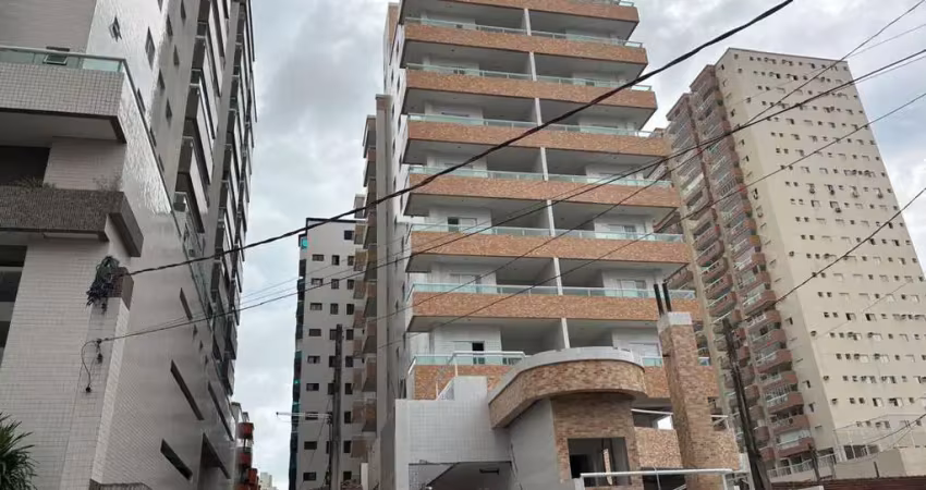 Apartamento à venda em praia grande-sp, guilhermina: 1 dormitório, 1 sala, 1 banheiro, 1 vaga de garagem, 51m². venha conferir!