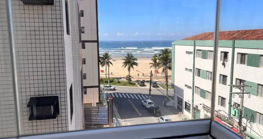Apartamento à venda em praia grande-sp, bairro ocian: 2 dormitórios, 1 suíte, 2 salas, 2 vagas de garagem, 74m². venha conferir!