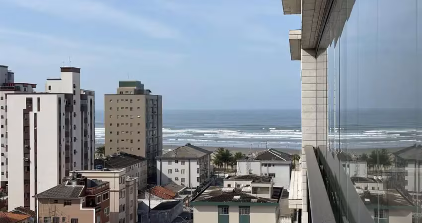 Apartamento à venda em praia grande-sp, guilhermina: 2 quartos, 1 suíte, 1 sala, 2 banheiros, 1 vaga, 72 m². aproveite!