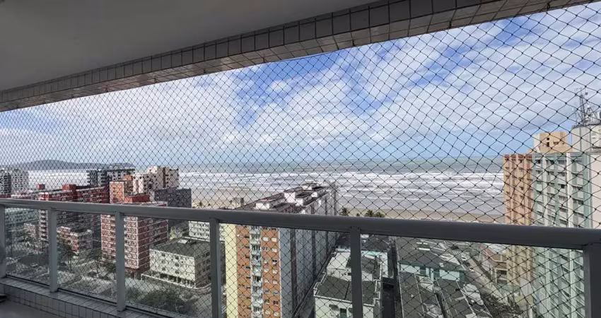 Apartamento 2 dormitórios sacada gourmet com vista mar definitiva! no melhor local no bairro da vila tupy